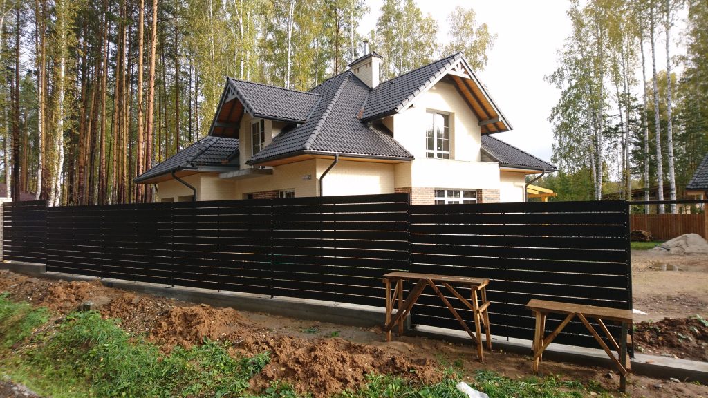 Забор из ДПК с. Кашино 1 &bull; Забор Екатеринбург